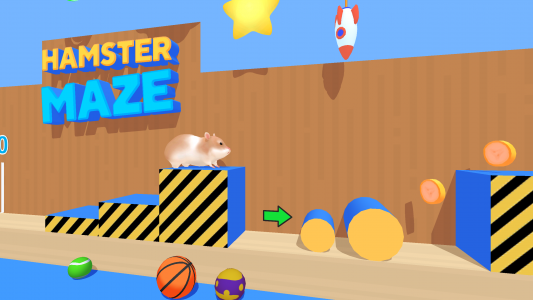 اسکرین شات بازی Hamster Maze 7