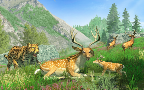 اسکرین شات برنامه Deadly Dinosaur Hunter Sniper Animal Shooting Game 5