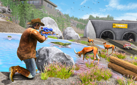 اسکرین شات برنامه Deadly Dinosaur Hunter Sniper Animal Shooting Game 6