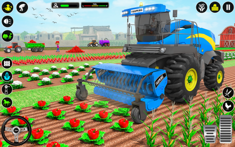 اسکرین شات بازی Tractor Farming: Tractor Games 2