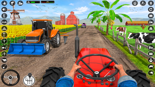 اسکرین شات 2 بازی Tractor Farming Tractor Games