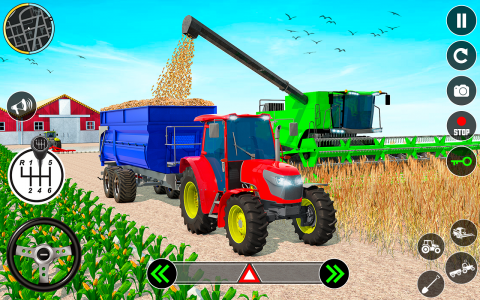 اسکرین شات بازی Tractor Farming: Tractor Games 3