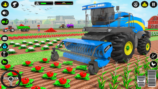 اسکرین شات بازی Tractor Farming Tractor Games 5