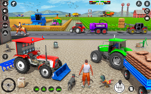 اسکرین شات بازی Tractor Farming: Tractor Games 7