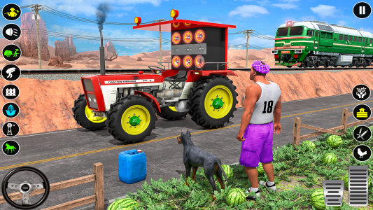 اسکرین شات بازی Tractor Farming Tractor Games 6