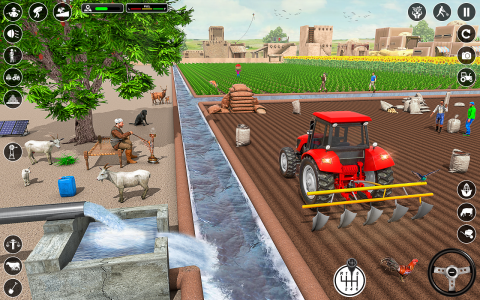 اسکرین شات بازی Tractor Farming: Tractor Games 8