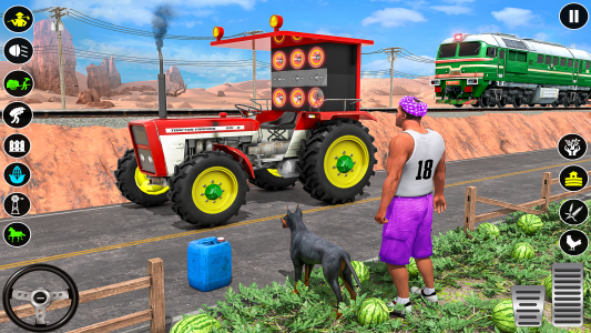 اسکرین شات 6 بازی Tractor Farming Tractor Games