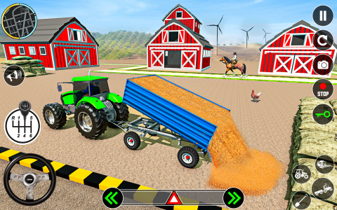 اسکرین شات بازی Tractor Farming: Tractor Games 5