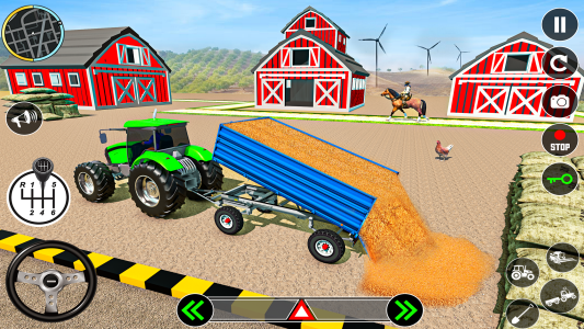اسکرین شات 3 بازی Tractor Farming Tractor Games