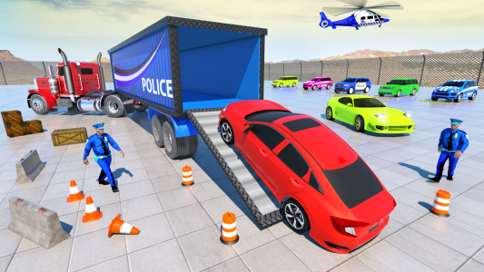 اسکرین شات برنامه Car Transport Truck Car Games 5