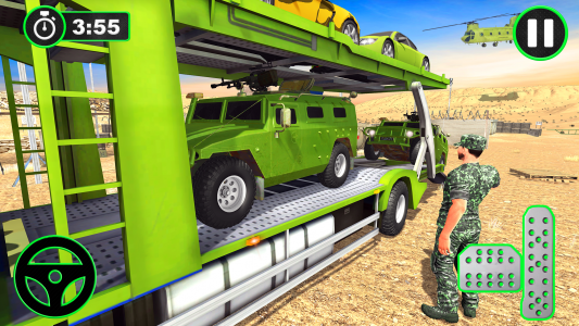 اسکرین شات بازی Army Vehicle Transport Truck 5