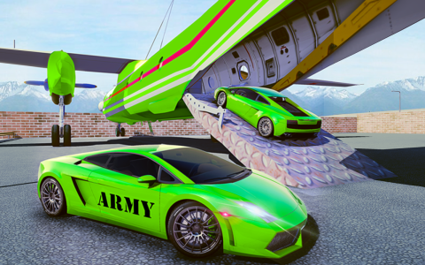 اسکرین شات 4 بازی Army Transport: Truck Games