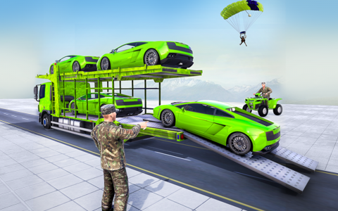 اسکرین شات بازی Army Transport: Truck Games 8