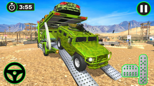 اسکرین شات بازی Army Vehicle Transport Truck 7