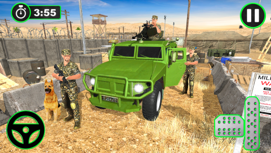 اسکرین شات بازی Army Transport: Truck Games 3