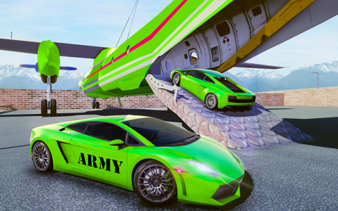 اسکرین شات بازی Army Transport: Truck Games 4