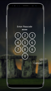 اسکرین شات برنامه Pin Lock Screen 8