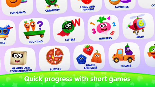 اسکرین شات بازی Educational games for kids 2-4 1