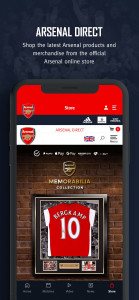 اسکرین شات برنامه Arsenal Official App 7