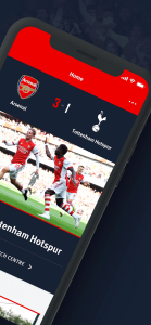 اسکرین شات برنامه Arsenal Official App 2