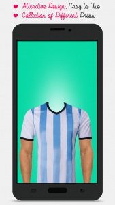 اسکرین شات 2 برنامه Football Soccer Photo Suit