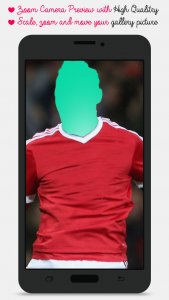 اسکرین شات 1 برنامه Football Soccer Photo Suit