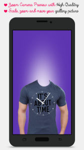 اسکرین شات 1 برنامه Man T-shirt Photo Maker