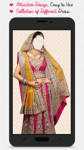 اسکرین شات 2 برنامه Wedding Dress Photo Maker