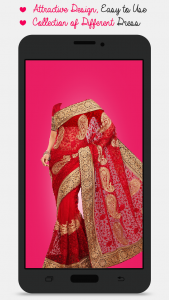 اسکرین شات 2 برنامه Woman Saree Photo Maker Camera