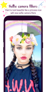 اسکرین شات برنامه Selfie Camera Filters 1