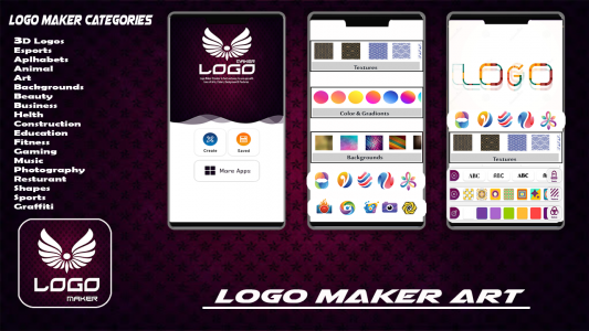 اسکرین شات برنامه Logo Maker & Logo Creator app 7