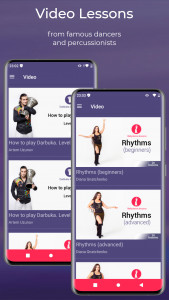 اسکرین شات برنامه Darbuka Rhythms 3