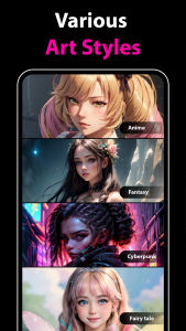 اسکرین شات برنامه Genius: AI Art Photo Editor 7