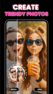 اسکرین شات 1 برنامه Genius: AI Art Photo Editor