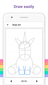 اسکرین شات برنامه Draw Art - How to Draw Kawaii 3
