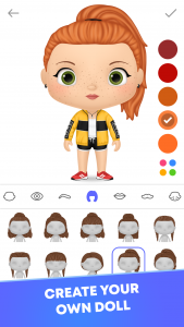 اسکرین شات برنامه Oh My Doll - Avatar Creator 1