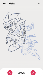 اسکرین شات 5 برنامه WeDraw - How to Draw Anime