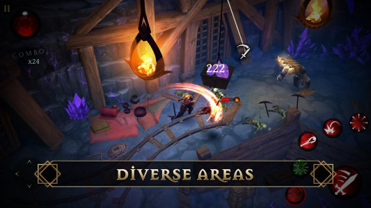 اسکرین شات 2 بازی BladeBound: RPG Adventure Game