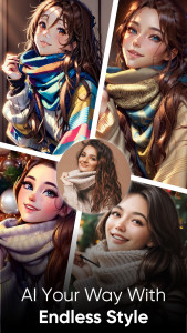 اسکرین شات 2 برنامه Artimind: AI Photo & Video
