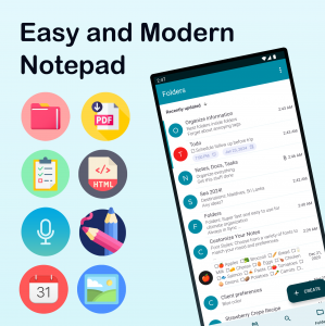 اسکرین شات برنامه Teka Notes - Notepad 1