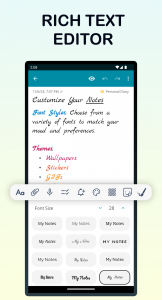 اسکرین شات برنامه Teka Notes 6