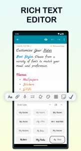 اسکرین شات برنامه Teka Notes - Notepad 6