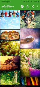 اسکرین شات 1 برنامه Artpaper: Your Daily Wallpaper