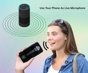 اسکرین شات برنامه MobileMic To Bluetooth Speaker 1