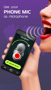 اسکرین شات برنامه MobileMic To Bluetooth Speaker 2