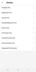 اسکرین شات 2 برنامه Android Development Info