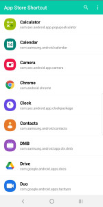 اسکرین شات 1 برنامه App Store Shortcut