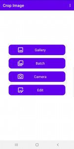 اسکرین شات برنامه Crop Image - Photo Editor App 1