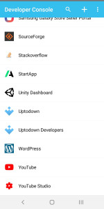 اسکرین شات 6 برنامه Developer Console