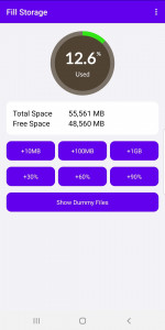 اسکرین شات 1 برنامه Fill Storage